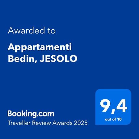 Appartamenti Bedin, Jesolo Zewnętrze zdjęcie